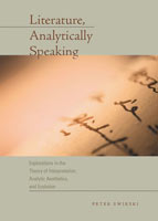 Literature, Analytically Speaking,  a Arts audiobook